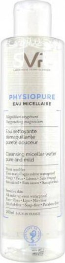 SVR Physiopure Micellar Water płyn micelarny do demakijażu 200ml 1