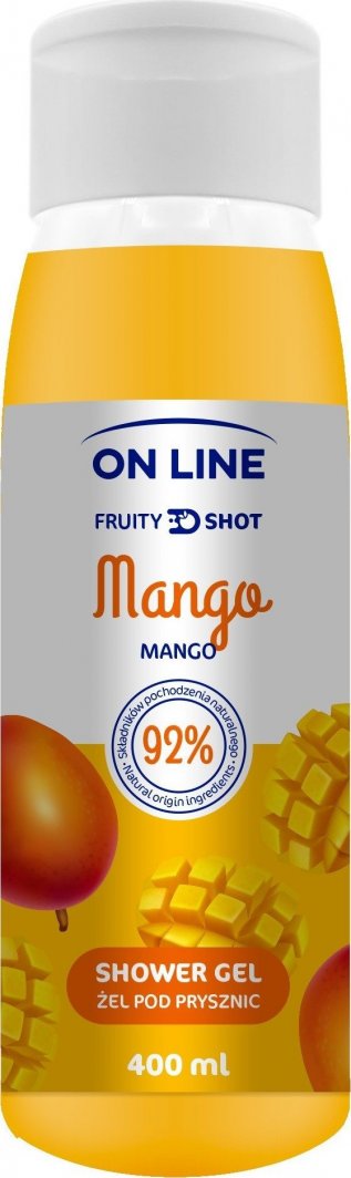 Forte Sweeden On Line Fruity Shot Żel pod prysznic Mango 400ml 1