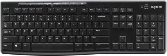 Klawiatura Logitech K270 Bezprzewodowa Czarna DE (920-003052) 1