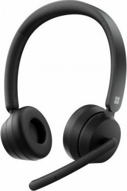 Słuchawki Microsoft Modern Wireless Headset Czarne (S55122208) 1