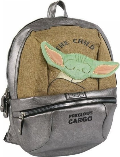 The mandalorian Plecak Casual The Mandalorian Szary (30 x 35 x 15 cm) 1