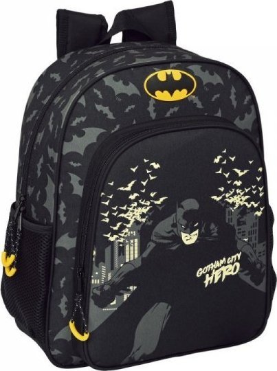 Batman Plecak szkolny Batman Hero Czarny (32 x 38 x 12 cm) 1