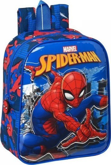 Spiderman Plecak szkolny Spiderman Great power Czerwony Niebieski (22 x 27 x 10 cm) 1