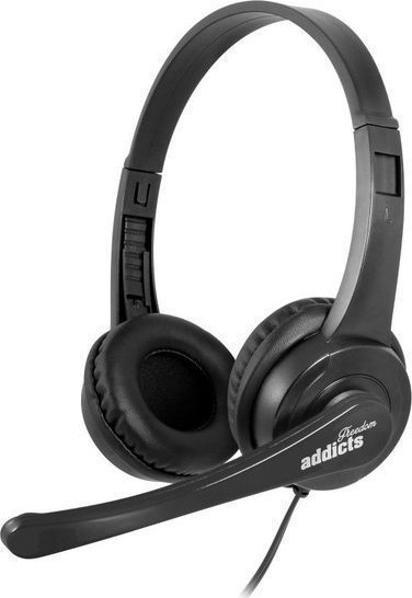 Słuchawki NGS Słuchawki z Mikrofonem NGS VOX 505 32 Ohm Czarny 1