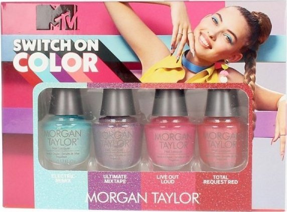 morgan taylor Zestaw Do Makijażu Morgan Taylor Switch On Color (4 pcs) 1