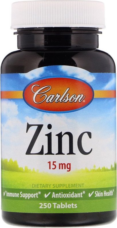 Active Edge Carlson Labs Cynk 15 mg 250 tabletek - WYSYŁAMY W 24H! 1