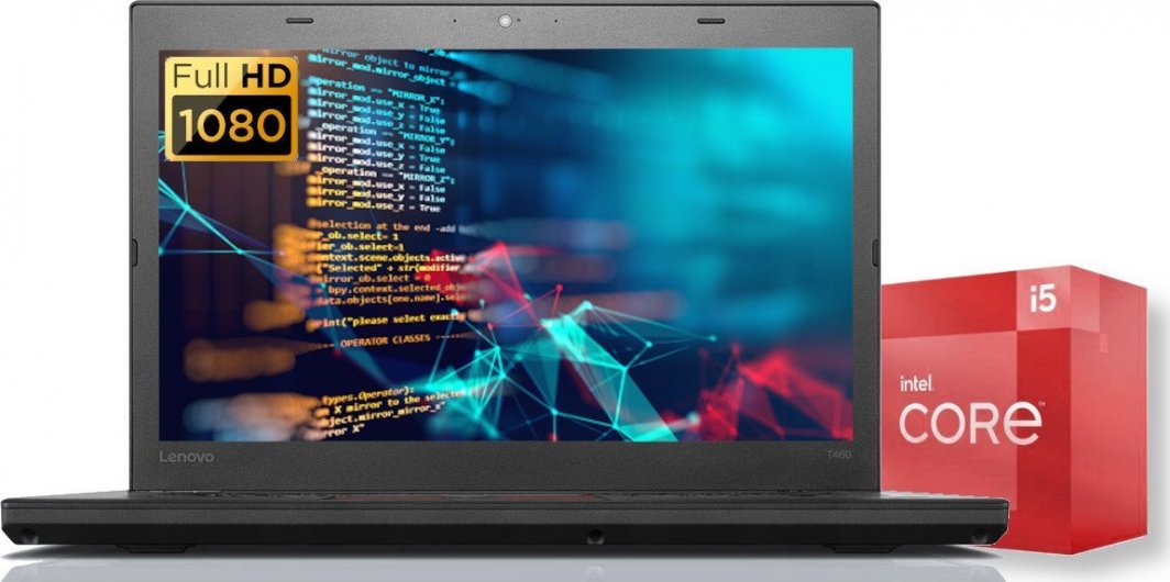 Laptop Lenovo ThinkPad T460 i5-6th FHD 8GB 256SSD W10 KAM 1