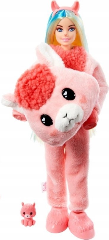 Lalka Barbie Mattel Barbie Cutie Reveal Lalka w przebraniu Lamy Mattel (HJL60) 1
