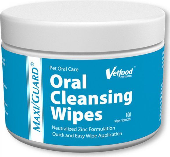  Vetfood MAXI/GUARD Oral Cleansing Wipes (100 szt) 1