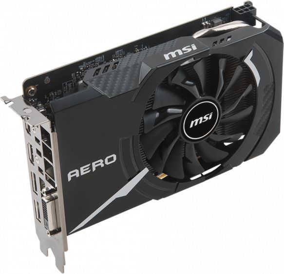 MSI GeForce GTX 1060 AERO ITX OC 6GB GDDR5 (192 Bit) DVI-D