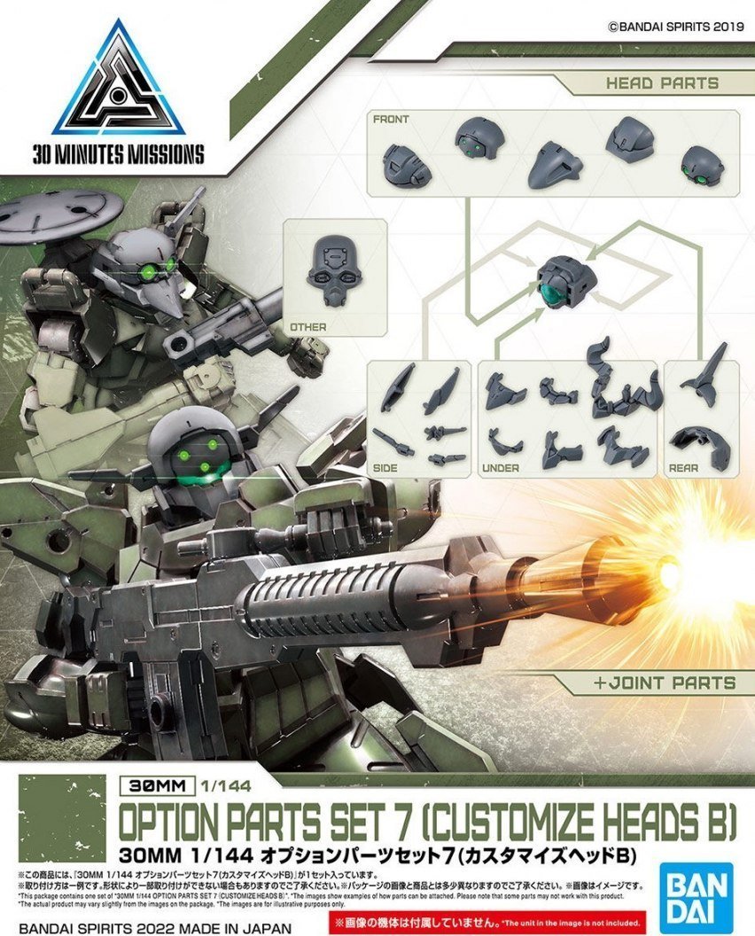 Figurka 30MM 1/144 OPTION PARTS SET 7 1