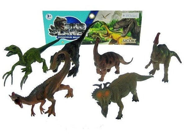 Figurka Hipo Dinozaur 17cm 6 rodzajów cena za 1 sztukę MIX 1