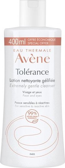 Avene  AVENE_Tolerance Extremely Gentle Cleanser oczyszczający żel-balsam do skóry nadwrażliwej i alergicznej o obniżonym progu tolerancji 400ml 1