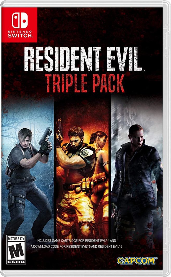 Resident Evil Triple Pack Nintendo Switch 1
