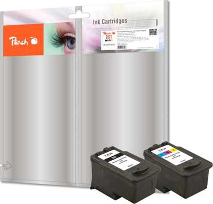 Tusz Peach Druckkopf Peach Sparpack Canon PG-510 CL-511 bk,c,m,y Comp. - PI100-220