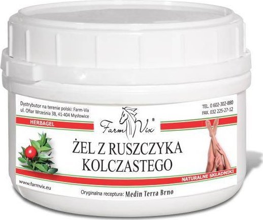 Farmvix FarmVix Ruszczyk Kolczasty ŻEL 150ml 1
