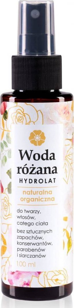 Polska Róża Woda różana hydrolat 100ml 1