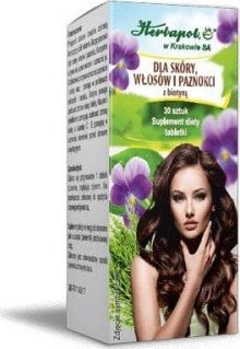 Herbapol Herbapol Dla Skóry Włosów i Paznokci 30 tab 1