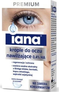 Iana Starpharma Iana Krople Do Oczu Intensiv 0,4% Ha 1