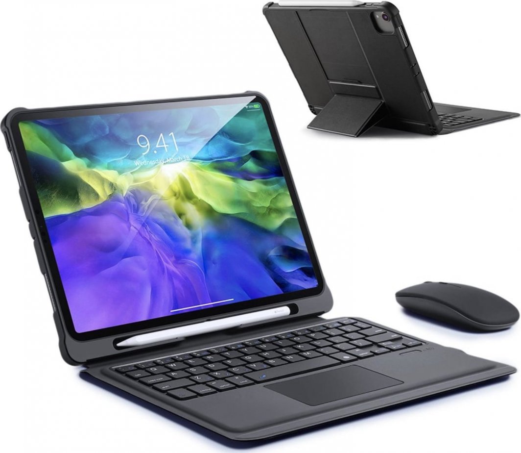 Klawiatura z gładzikiem do IPADa PRO 11 2018/2020 iPad Air 4 2020 Z RYSIKIEM 1
