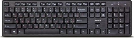 Klawiatura Sven KB-E5900W Bezprzewodowa Czarna RU (SV-017545) 1