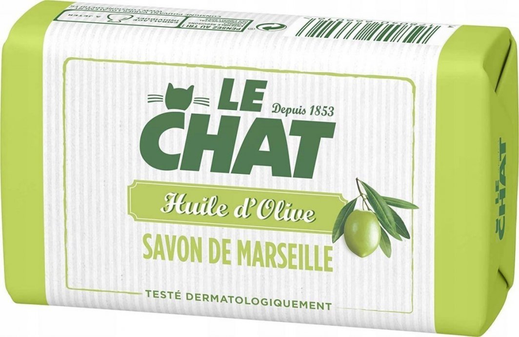 Schwarzkopf Le Chat Mydło Marsylskie Glicerynowe Olive 100 g 1