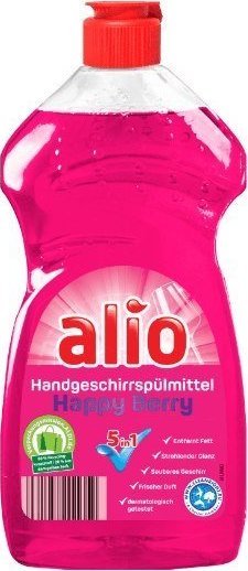 Alio Alio 5 w 1 Płyn do naczyń Happy Berry 500 ml 1