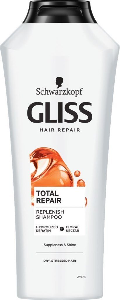 Schwarzkopf Gliss Total Repair Szampon do Włosów 250 ml 1