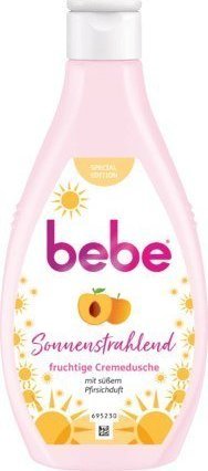 Johnson & Johnson Bebe Brzoskwiniowy żel pod prysznic 250 ml 1