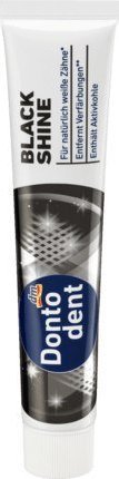 Dontodent Dontodent Black Shine Czarna Pasta do Zębów 75 ml 1