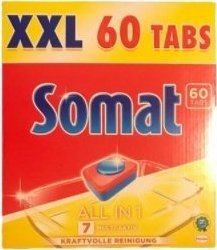 Somat (DE) Somat, All in 1 Tabletki do zmywarki, 60  sztuk (PRODUKT Z NIEMIEC) 1