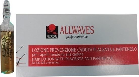 Allwaves ALLWAVES Lotion zapobiegający wypadaniu włosów z placentą i pantenolem  10ml 1