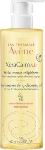 Pierre Fabre Avene XeraCalm A.D Olejek oczyszczający uzupełniający lipidy, 400 ml - Długi termin ważności! 1