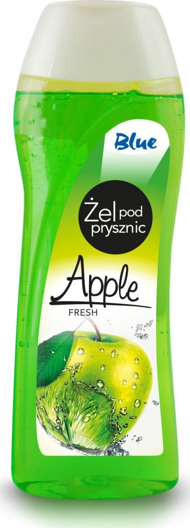 Blue Blue, Żel pod prysznic Apple, 300 ml 1