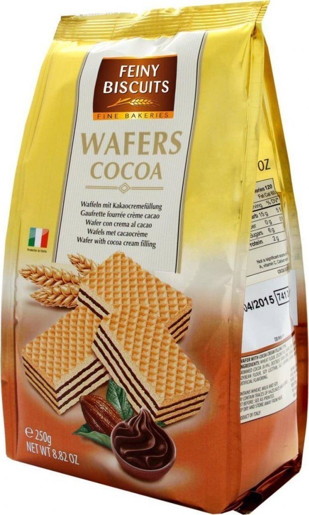 Feiny Biscuits Feiny Biscuits Wafelki Kakaowe 250 g 1