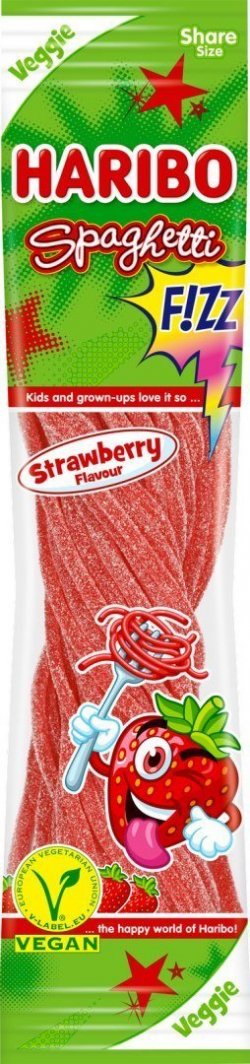 Haribo Haribo Saure Spaghetti Erdbeer Żelki 200 g 1