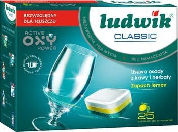 Ludwik Ludwik Classic P-free tabletki do zmywarek 25 szt. 1