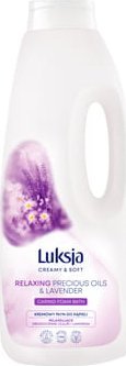 JBL Luksja Creamy & Soft Kremowy płyn do kąpieli Drogocenne olejki i Lawenda 1500 ml  [105|87] 1