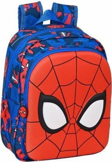Spiderman Plecak dziecięcy Spiderman Great Power Czerwony Niebieski (27 x 33 x 10 cm) 1