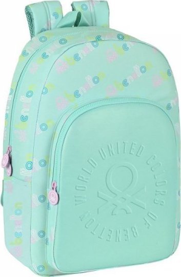 Benetton Plecak szkolny Benetton Mięta (30 x 46 x 14 cm) 1