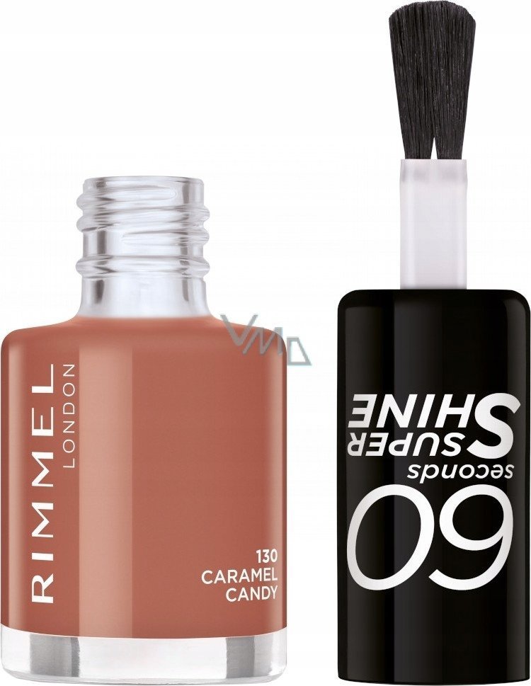 Rimmel  Rimmel Lakier 60 Seconds 130 Caramel Candy 1