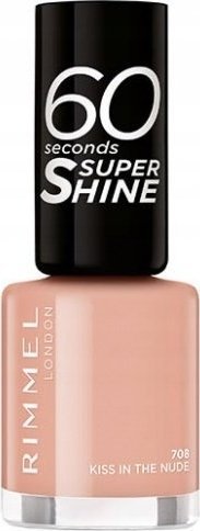 Rimmel  Rimmel Lakier 60 Seconds 708 Kiss In The Nude 1