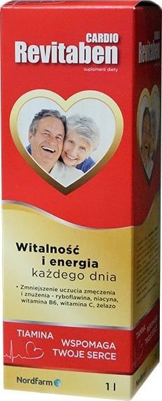 Nord Farm Revitaben Cardio płyn doustny 1000ml 1