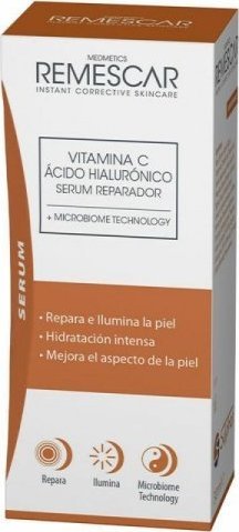 Serum Naprawcze Remescar Kwas Hialuronowy Witamina C (30 ml) 1