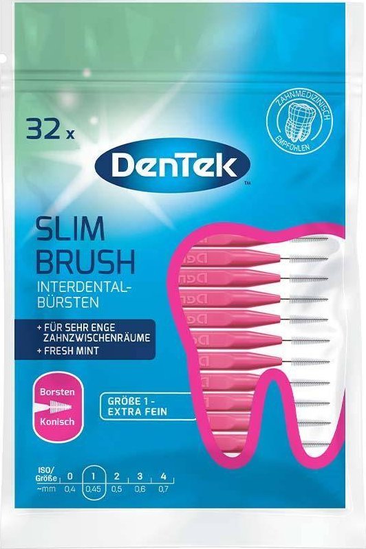 DenTek Oral Care Ltd. Szczoteczka do przestrzeni międzyzębowych 32 szt. 1