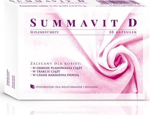Sun-Farm Summavit D, 30 kapsułek - Długi termin ważności! 1