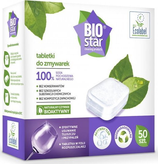 Inco Tabletki do zmywarki Biostar biodegradowalne 50 szt 1