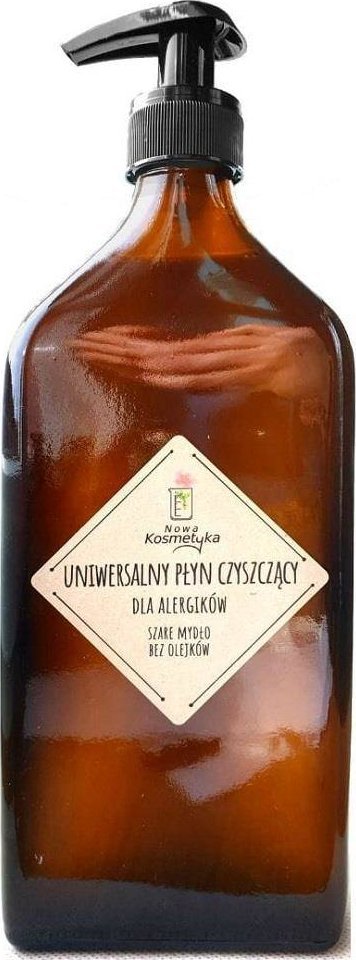 Nowa Kosmetyka Uniwersalny płyn czyszczący bez olejków eterycznych z pompką 500ml 1