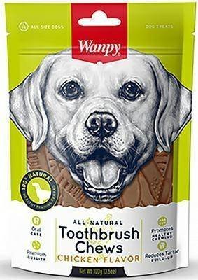Wanpy Wanpy Toothbrush Chews Chicken Szczoteczki Do Zębów O Smaku Kurczaka 100g 1