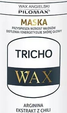 PILOMAX Wax Angielski Pilomax, Tricho Maska przyspiesza wzrost włosów, 20 ml - Długi termin ważności! 1